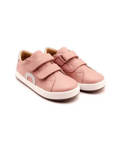 Old Soles Kids' Kix Leather Sneaker In Pink