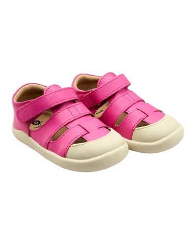 Old Soles Kids' Oldsoles Fresco Ground Leather Sneaker In Pink