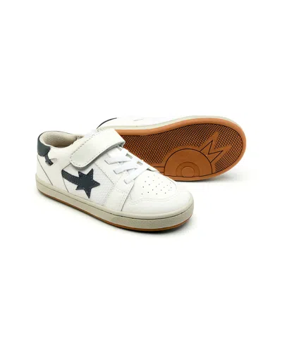 Old Soles Kids' Oldsoles Star Runner Leather Sneaker In White