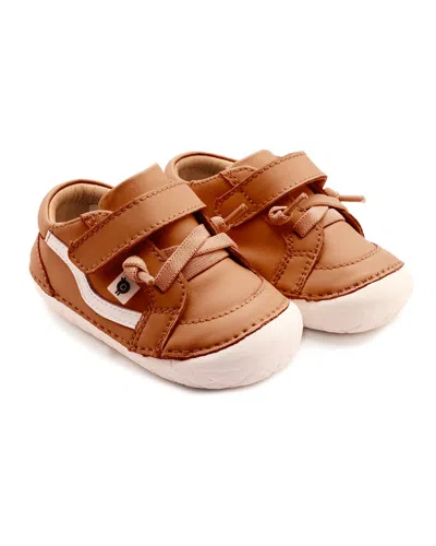 Old Soles Kids' Pave Squiggle Leather Sneaker In Brown