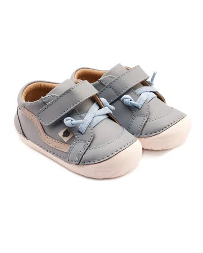 Old Soles Kids' Pave Squiggle Leather Sneaker In Gray