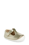 Old Soles Kids'  Pave T-strap Sneaker In Gold