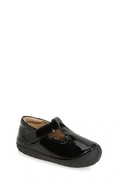 Old Soles Kids'  Pave T-strap Sneaker In Black