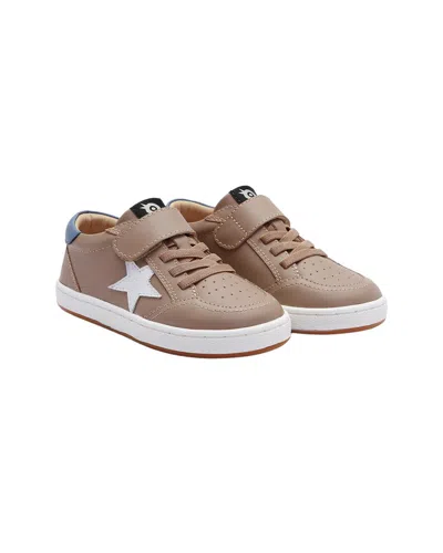 Old Soles Platinum Runner Leather Sneaker In Neutral