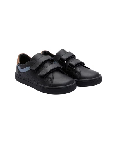 Old Soles Robot Leather Sneaker In Black