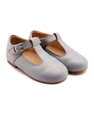 Old Soles Kids' Rose-t Leather Loafer In Gray