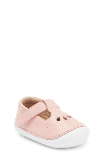Old Soles Kids' Royal Leather Mary Jane Flat In Cipria