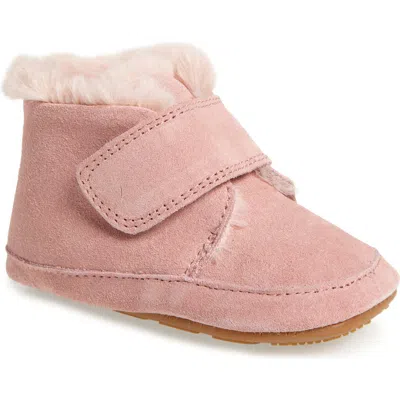 Old Soles Shloofy Faux Shearling Boot In Pink