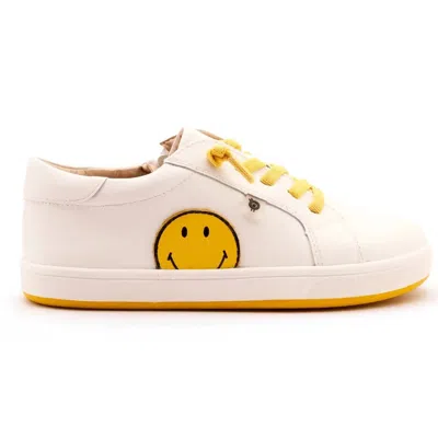 Old Soles Kids' Toddler's Smiley Jumpa Casual Sneaker In Snow In Multi