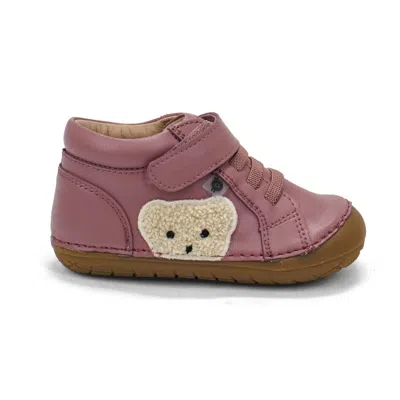 Old Soles Kids' Toddler's Ted Pave Casual Leather Shoes In Malva In Pink