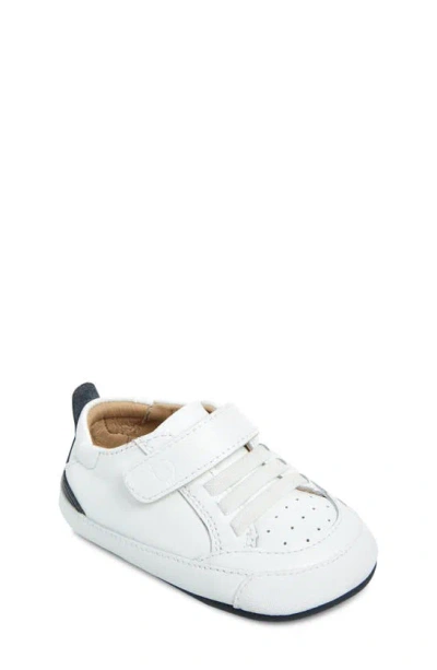 Old Soles Kids' Tready Sneaker In Snow / Navy / Navy Sole