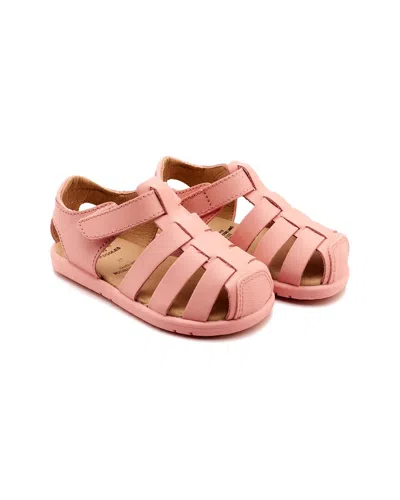 Old Soles Water Kid Leather Sandal In Pink
