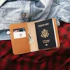 Old South Apparel Men's Leather Passport Wallet In Tan In Multi
