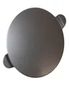 Old Stone 13 Inch Glazed Round Pizza Stone With Handles Heat Resistant Up To 1,100°f. Ideal For Use In Residen In Gray