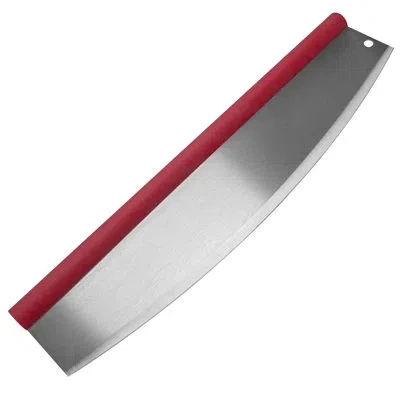Old Stone Pizza Kitchen Stainless Steel Pizza Cutter In Red;silver