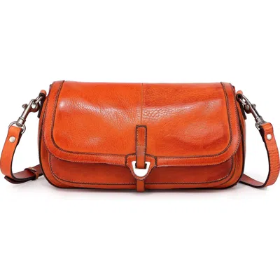 Old Trend Abutilon Crossbody Bag In Burgundy