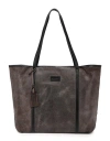 Old Trend Alder Genuine Leather Everyday Shoulder Tote In Brown
