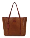 Old Trend Alder Genuine Leather Everyday Shoulder Tote In Brown