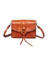 Old Trend Women's Genuine Leather Focus Cross Body Bag In Caramel