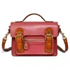 Old Trend Aster Mini Leather Satchel In Pink
