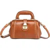 Old Trend Azalea Genuine Leather Mini Doctor Satchel In Brown