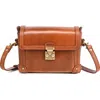 Old Trend Azalea Genuine Leather Vintage Case Crossbody In Brown
