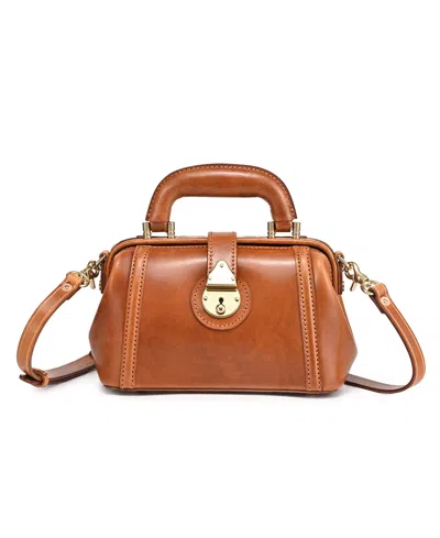Old Trend Azalea Mini Doctor Satchel Bag In Caramel