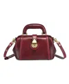 Old Trend Azalea Mini Doctor Satchel Bag In Maroon