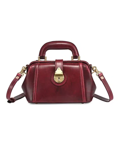 Old Trend Azalea Mini Doctor Satchel Bag In Maroon