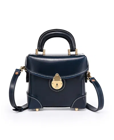 Old Trend Azalea Vintage Box Crossbody Bag In Navy
