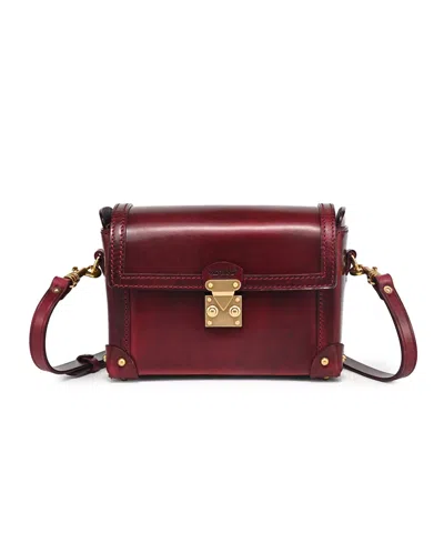 Old Trend Azalea Vintage Case Crossbody Bag In Maroon