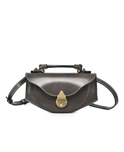 Old Trend Azalea Vintage Crossbody Bag In Gray