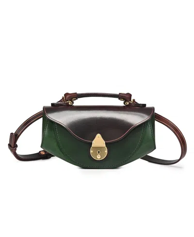Old Trend Azalea Vintage Crossbody Bag In Green