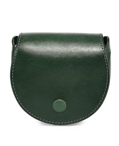 Old Trend Basswood Mini Leather Box In Kale