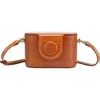 Old Trend Begonia Genuine Leather Vintage Case Crossbody In Brown