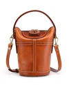 Old Trend Begonia Vintage Bucket Crossbody Bag In Caramel
