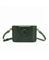 Old Trend Begonia Vintage Case Crossbody Bag In Green