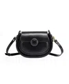 Old Trend Begonia Vintage Crossbody Bag In Black