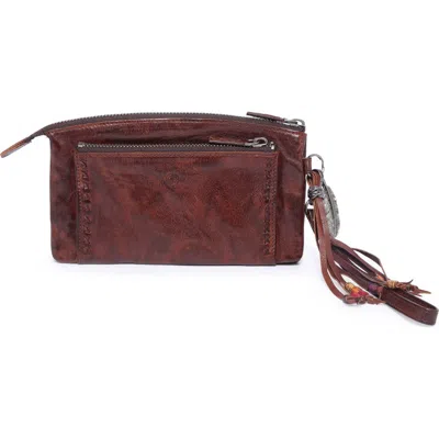Old Trend Bluebell Clutch In Brown