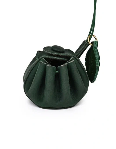 Old Trend Buki Genuine Leather Mini Charm In Green