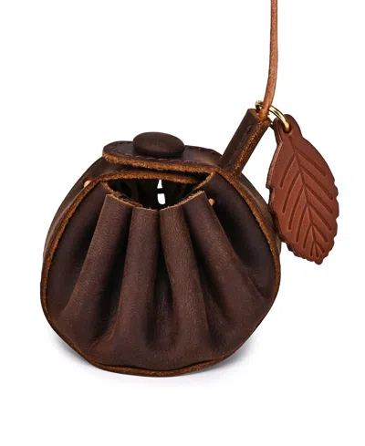 Old Trend Buki Mini Handcrafted Charm In Brown