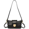 Old Trend Camellia Crossbody Bag In Black