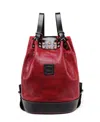Old Trend Canna Small Drawstring Backpack In Red