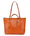 Old Trend Crocus Carryall Tote Bag In Caramel