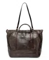 Old Trend Crocus Carryall Tote Bag In Taupe