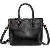 Old Trend Dahlia Mini Tote Bag In Black