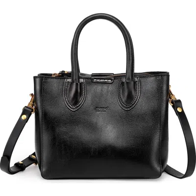 Old Trend Dahlia Mini Tote Bag In Black