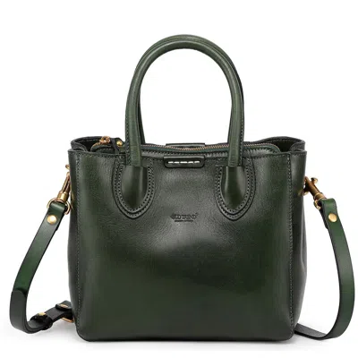 Old Trend Dahlia Mini Tote Bag In Burgundy