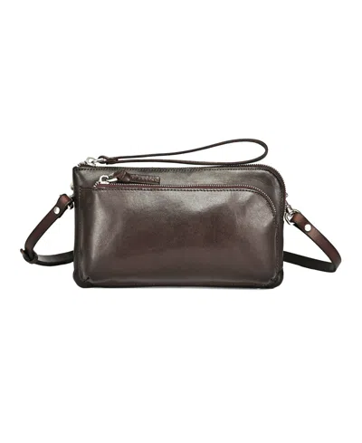 Old Trend Dahlia Small Crossbody Bag In Brown