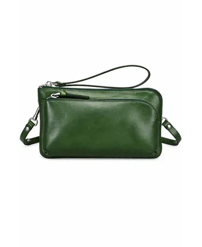 Old Trend Dahlia Small Crossbody Bag In Green